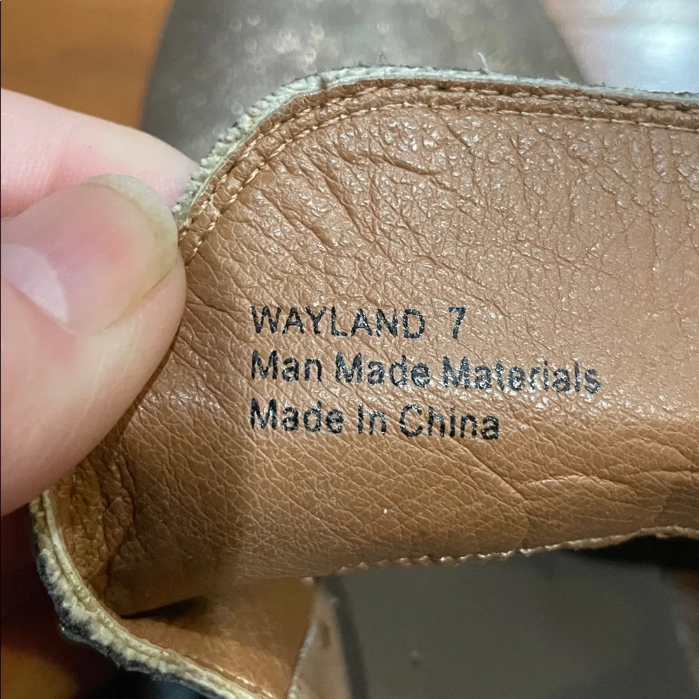 Women's Metallic Ankle Boots size 7 GUC - Picture 7 of 7